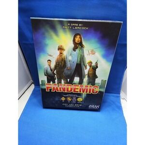 Pandemic Board Game Z-Man Games SAVE HUMANITY Matt Leacock COMPLETE